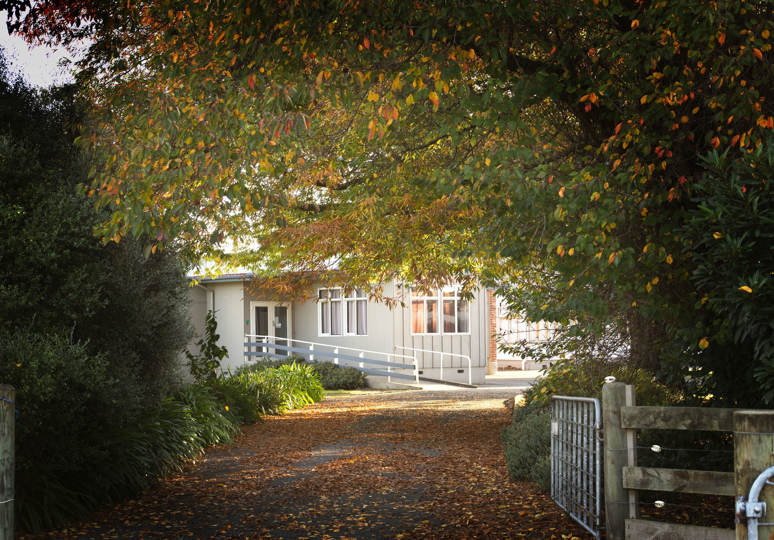 Rear Driveway Entrance 